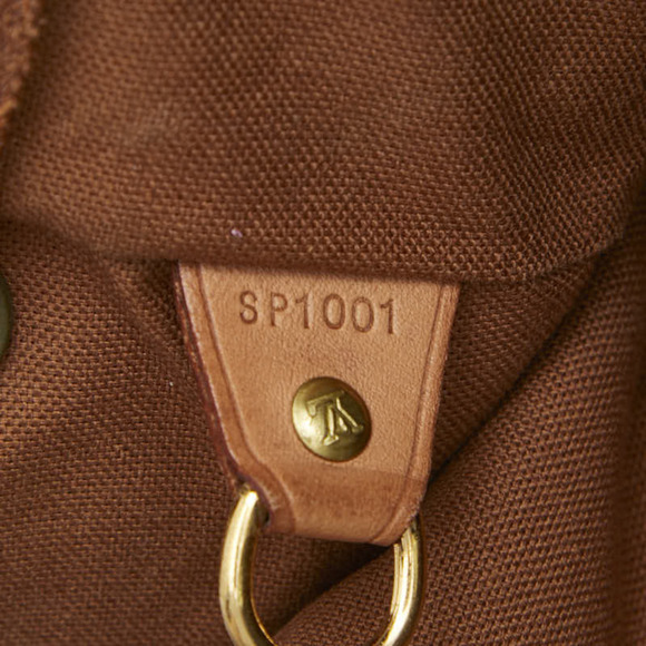 LOUIS VUITTON Brown Monogram Leather Backpack main image 8